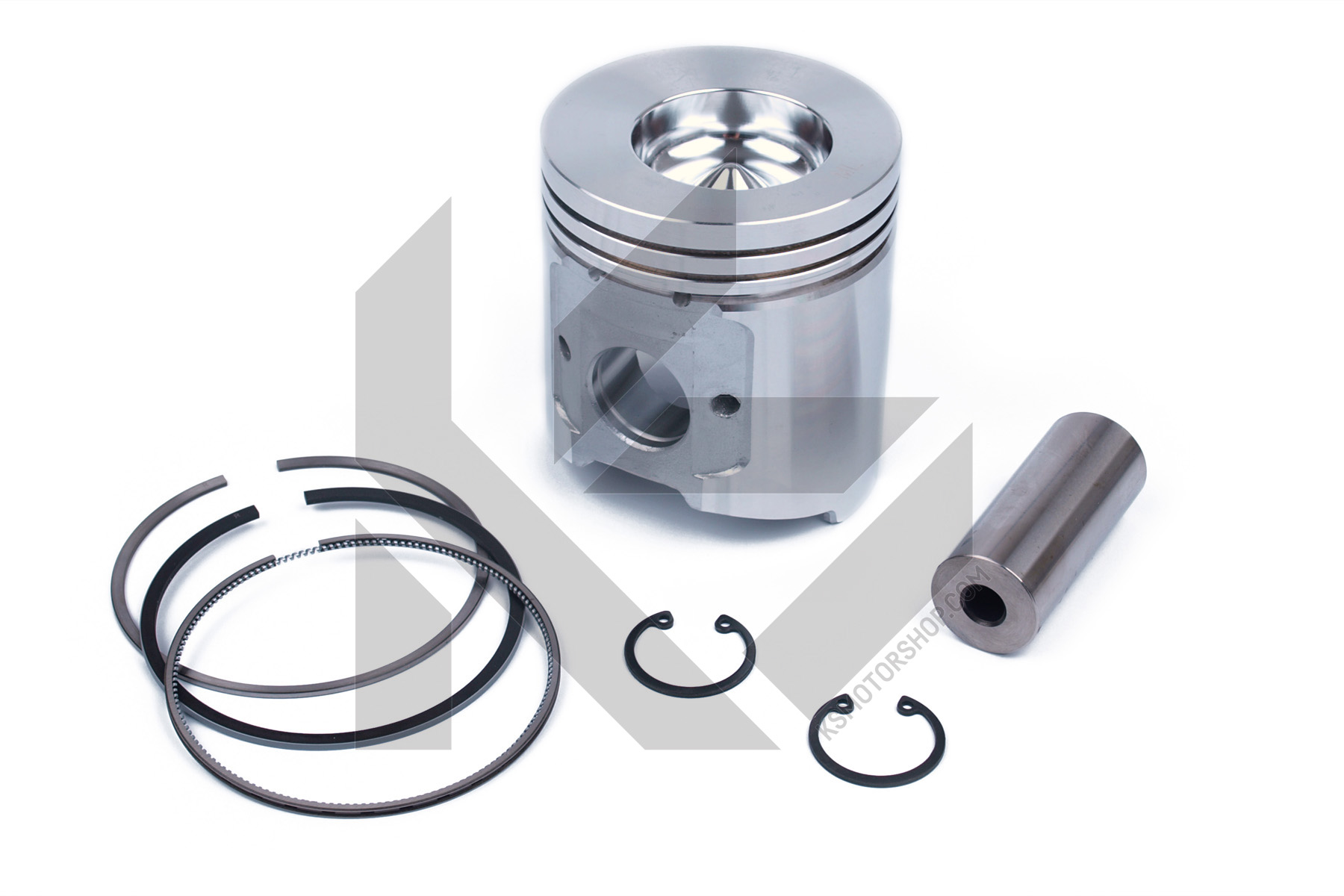 409402D 0.50 NON OE, Complete piston with rings and pin